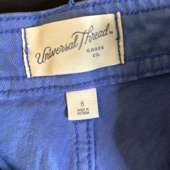 Universal Thread Women’s Blue Sailor Wide Leg Pants Size 6 High Rise - Picture 4 of 4